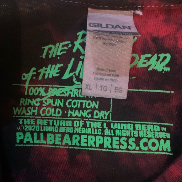 THE RETURN of the LIVING DEAD TARMAN SHIRT. XL - Picture 2 of 2